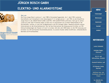 Tablet Screenshot of bosch-juergen.de